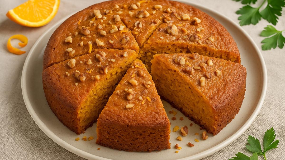 Тыквенный пирог с апельсиновой цедрой Тыквенный пирог с апельсиновой цедрой