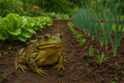 Жабы и лягушки защищают сад от вредителей без химии — Ирина Кострова