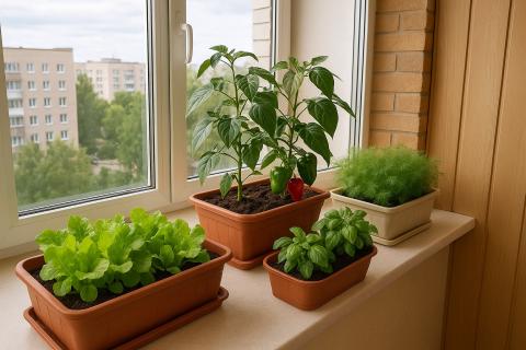 Эти ароматные травы можно выращивать на балконе круглый год