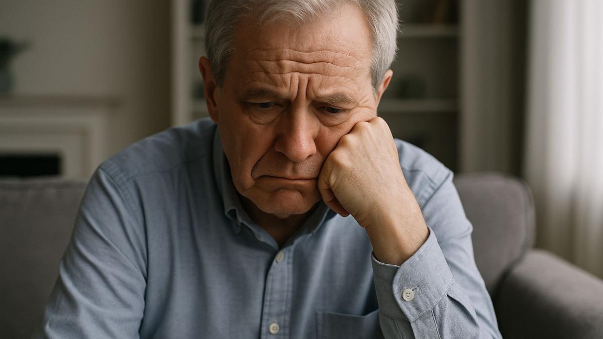 печальный пенсионер