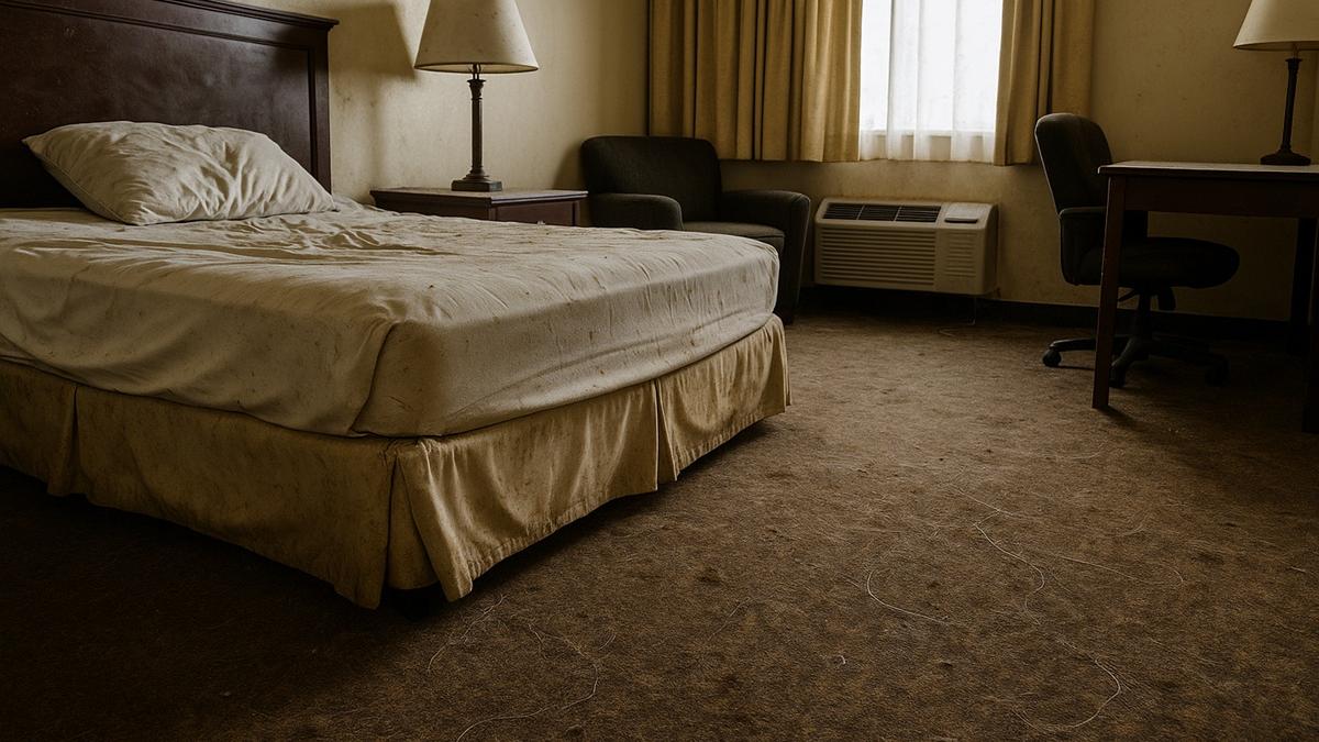 Грязный номер в отеле Грязный номер в отеле