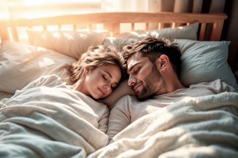 Метод с двумя одеялами снизил ночные нарушения сна у пар — The Conversation