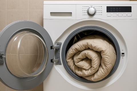 Перед стиркой утяжелённого одеяла снимают внешний чехол — The Spruce