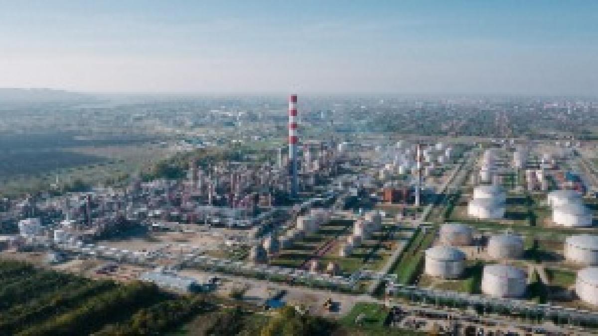 Rafinerija nafte Pancevo iz vazduha