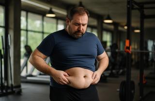 Жир уходит неравномерно из-за особенностей организма