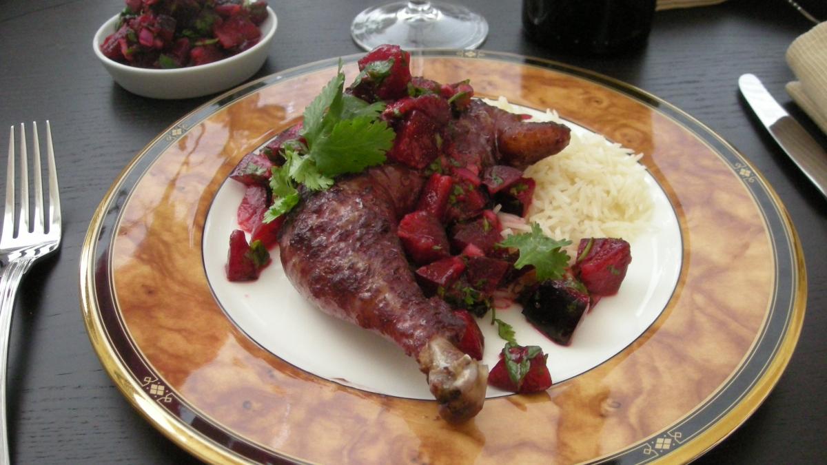 Курица со сливами Курица со сливами