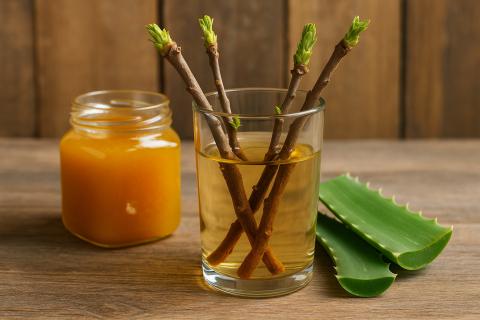 Контроль температуры воды важен для успешного укоренения черенков — садоводы