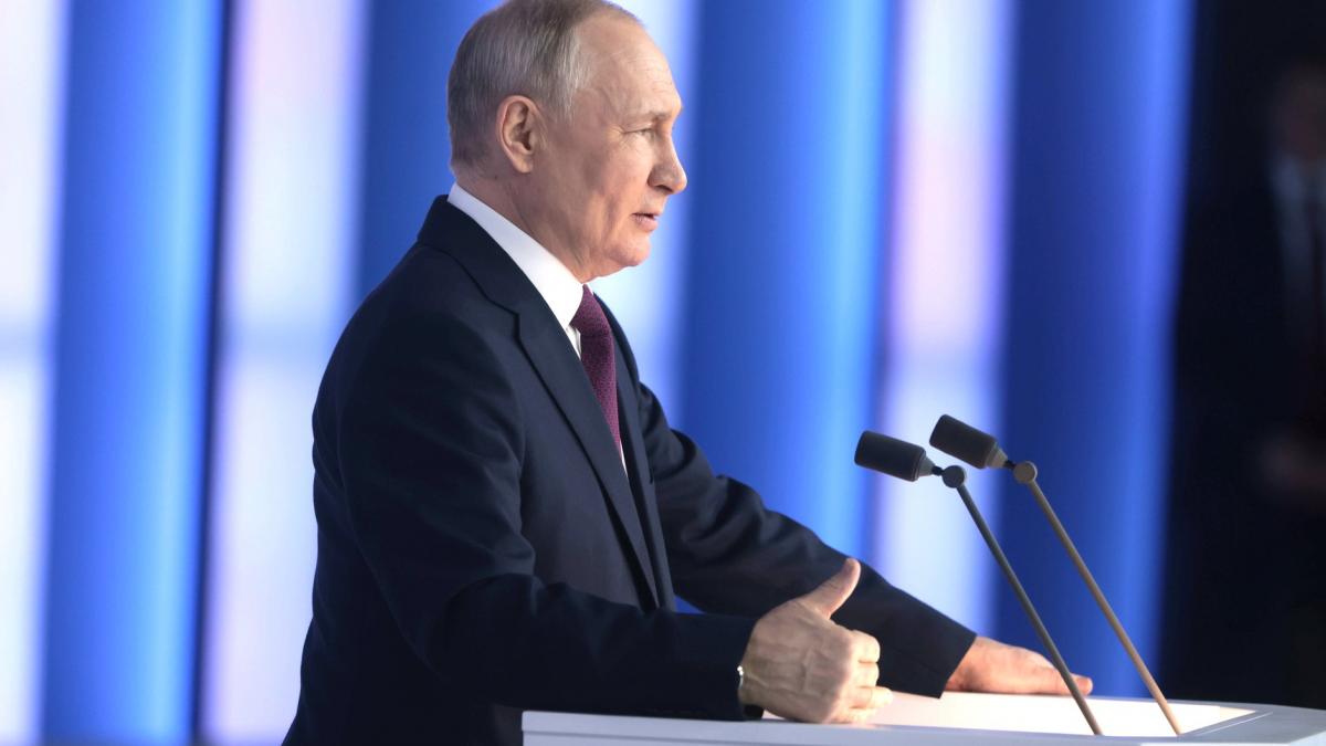 Vladimir Putin's 2023 Presidential Address to Federal Assembly (2) Vladimir Putin's 2023 Presidential Address to Federal Assembly (2)