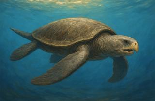 Хруст: черепаха Manouria morla жила в болотах Чехии 20 млн лет назад