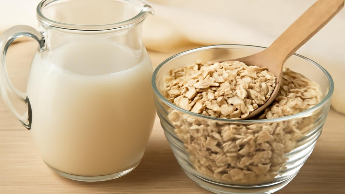 Овсяная вода и овсяные хлопья