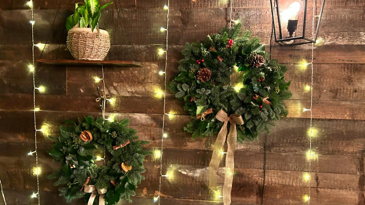 Зимний декор