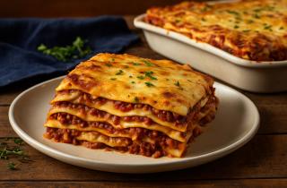 Лазанья с лососем станет лёгким блюдом к Новому году, который можно приготовить заранее — шеф-повар