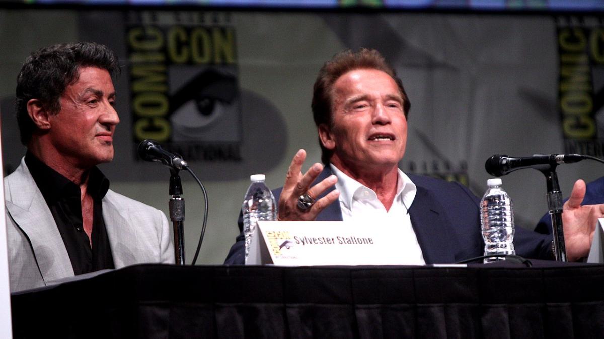 Арнольд Шварценеггер и Сильвестр Сталлоне