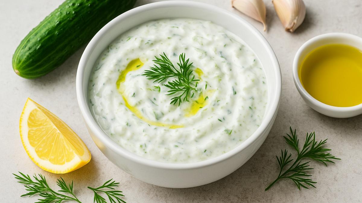 Йогуртовый соус дзадзики