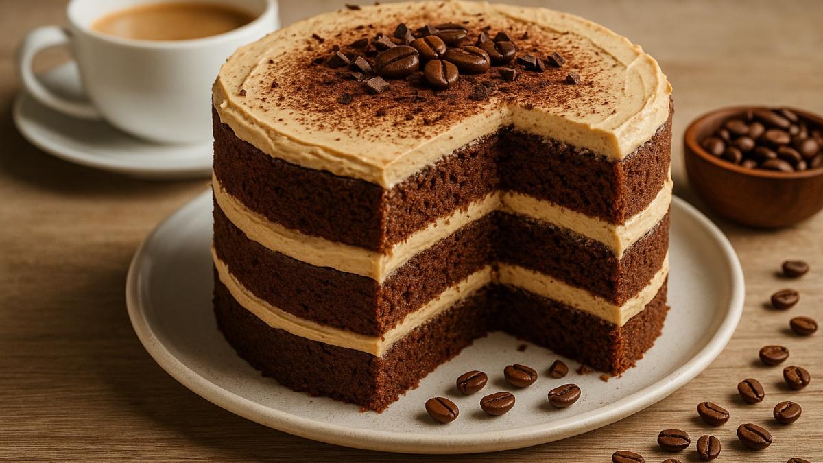 Торт с кофейным кремом