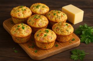 Маффины на кефире сохраняют сочность благодаря реакции кисломолочного продукта с разрыхлителем