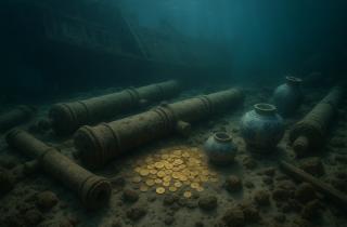 Сенсационная находка: корабль XVI века найден на глубине 2500 м — Le Monde
