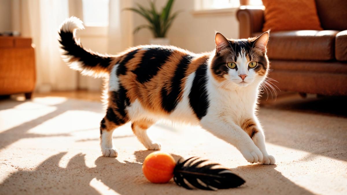 Красивый кот