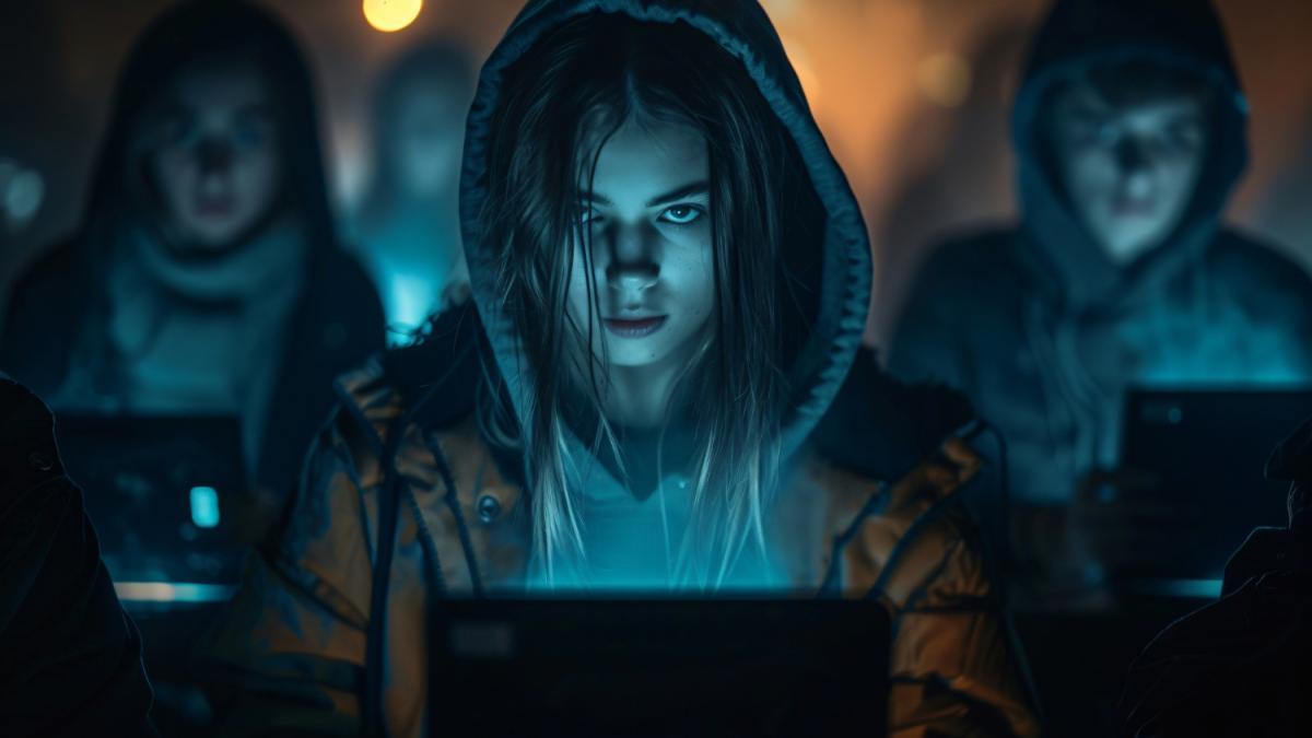 Люди сидят в планшетах