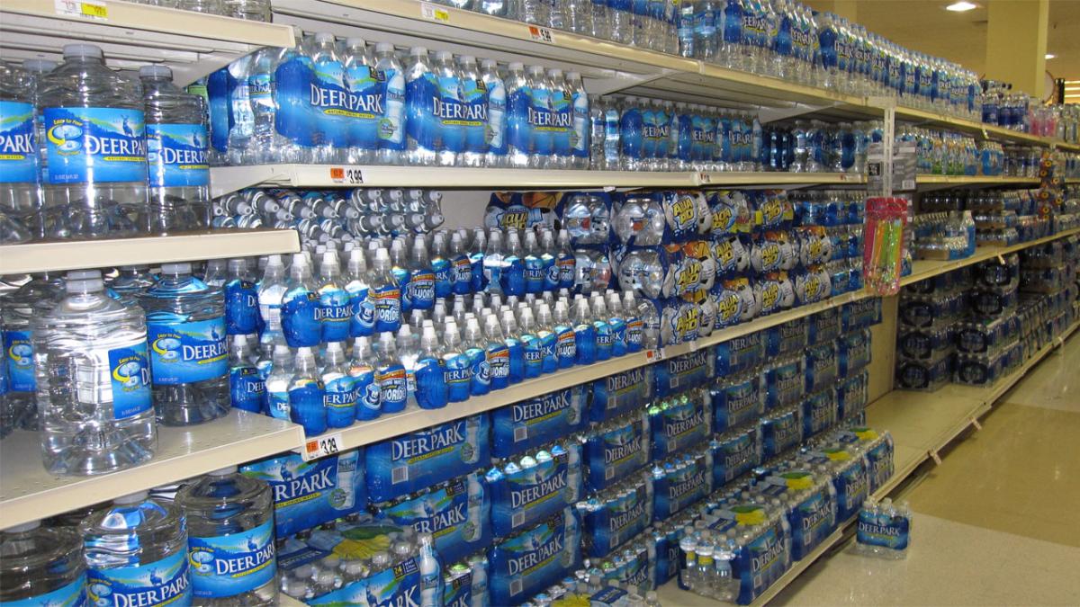 Питьевая вода в магазине Питьевая вода в магазине