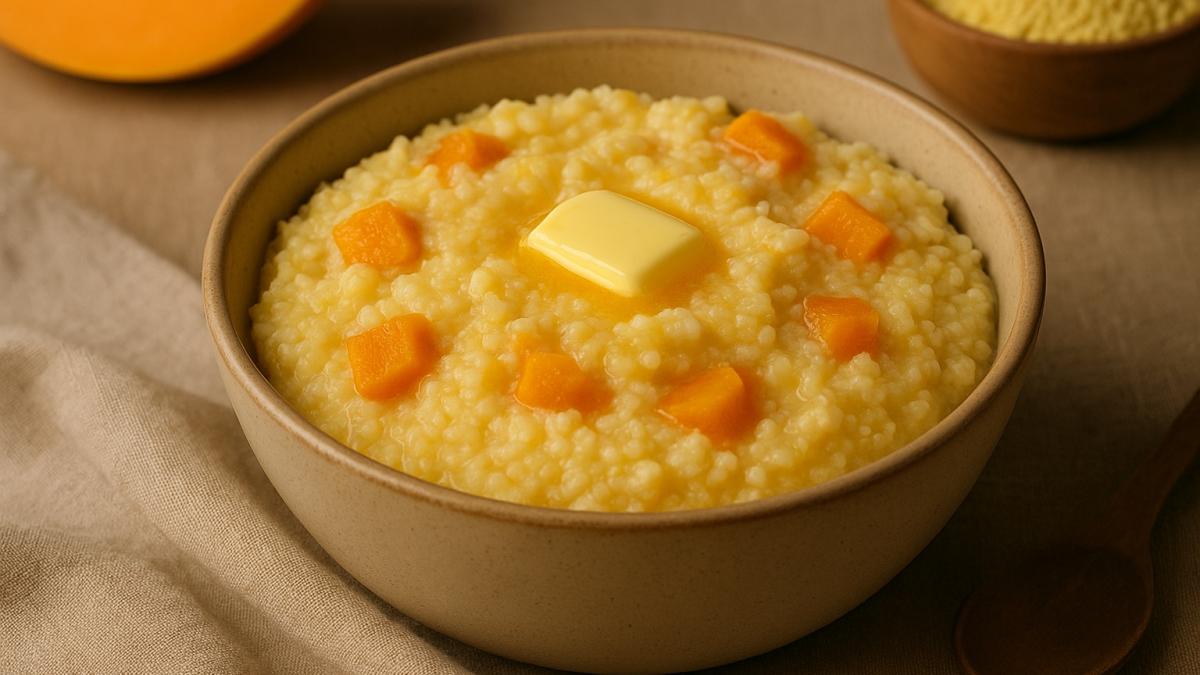 Каша из пшена с тыквой