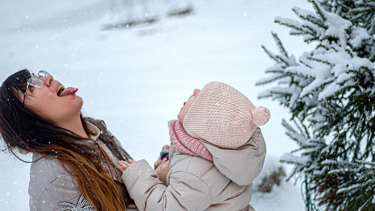 Фото прогулки в снежную погоду