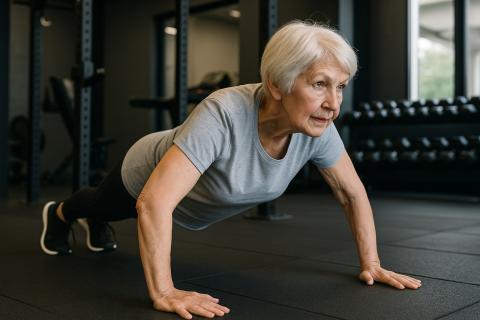 Фитнес-инструктор из США заявил, что планка — главный тест на силу после 60 лет