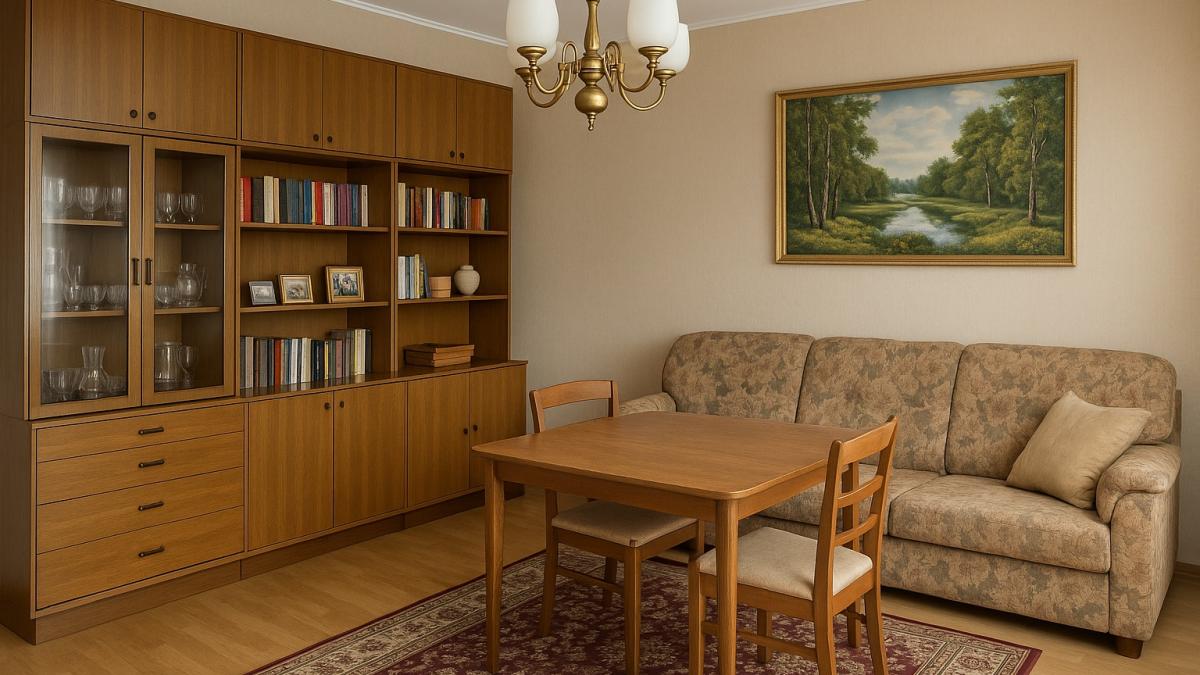 Устаревший интерьер