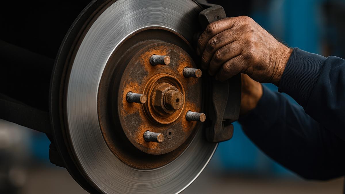 Замена тормозных колодок