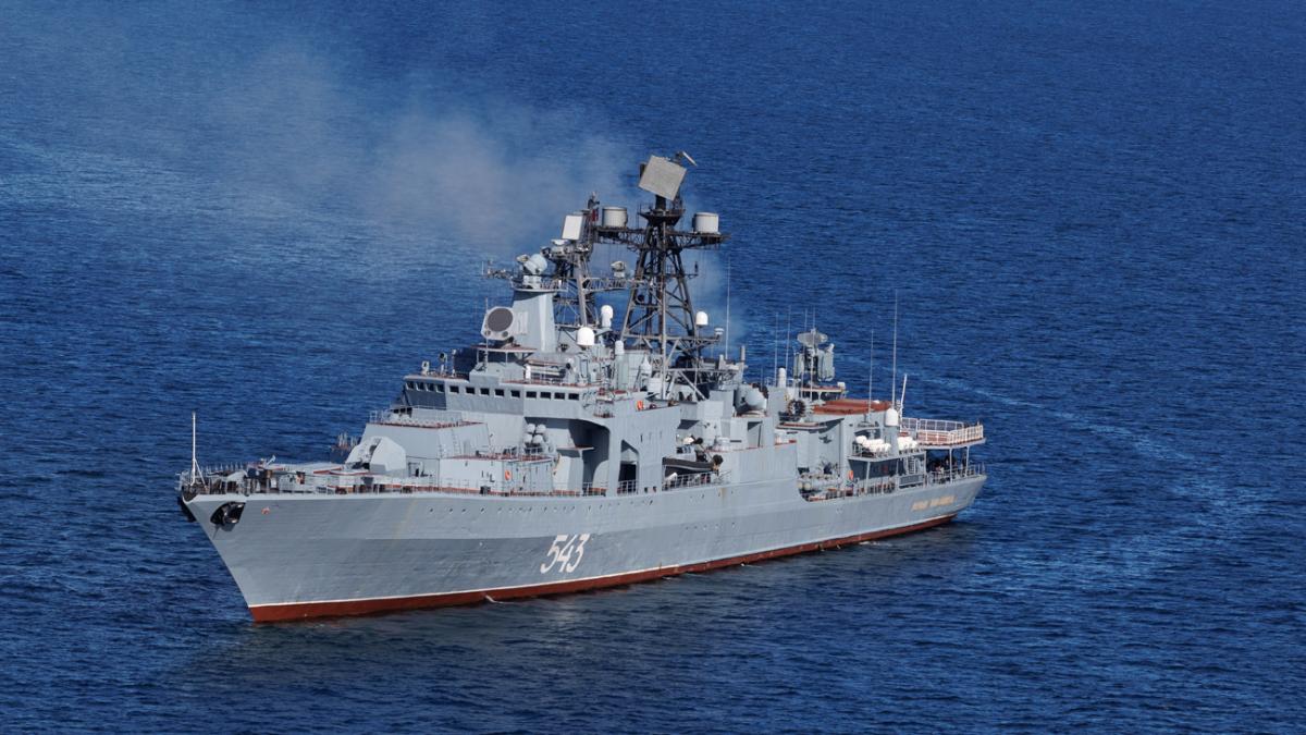 Противолодочный корабль " Маршал Шапошников", ВМФ РФ