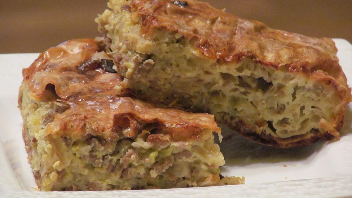 Пирог с мясом Пирог с мясом