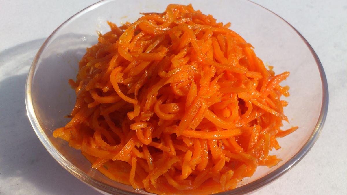 Морковь по-корейски