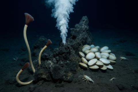 Японские учёные впервые зафиксировали размножение морских червей на глубине более 6000 метров