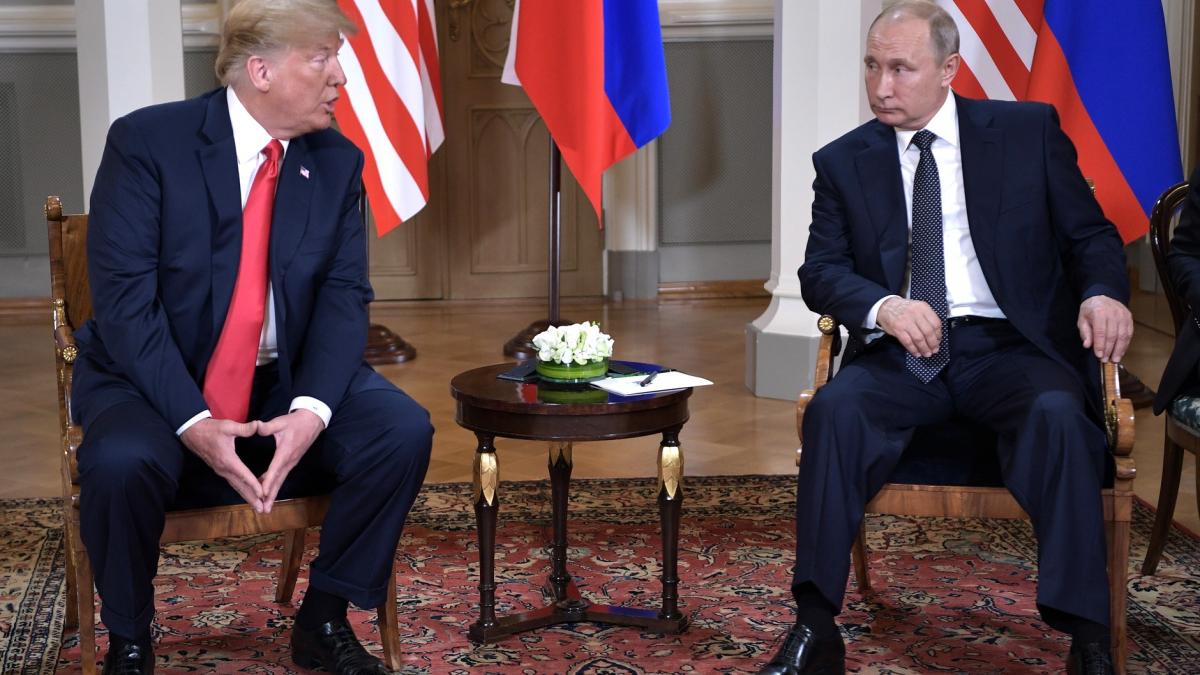 Дональд Трамп и Владимир Путин Дональд Трамп и Владимир Путин