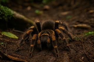 Пауки в Серной пещере образуют колонию благодаря высокой концентрации пищи — Траян Брад
