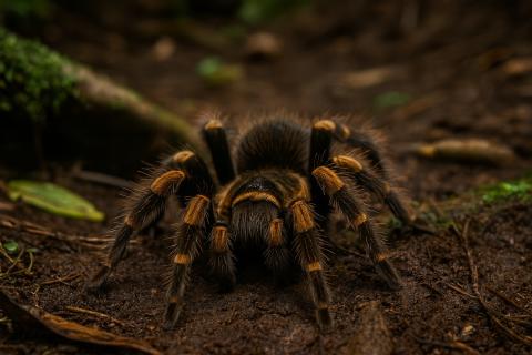 Пауки в Серной пещере образуют колонию благодаря высокой концентрации пищи — Траян Брад