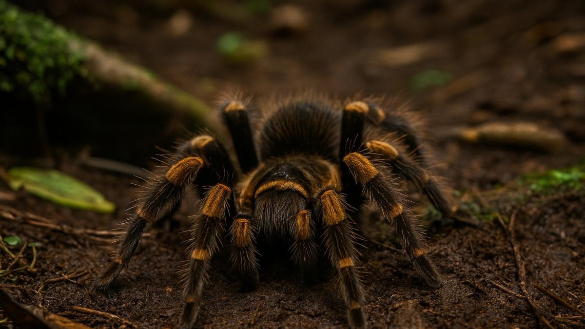 Паук-птицеед в природе