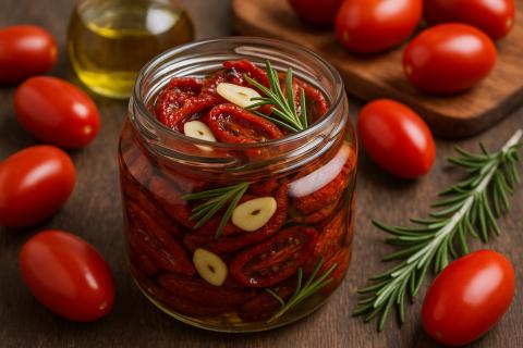 Вяленые томаты придают салату насыщенный южный вкус — гастрономы