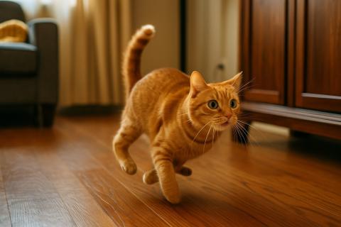 Кошачьи хвосты не распространяют грязь по дому Кошачьи хвосты не распространяют грязь по дому