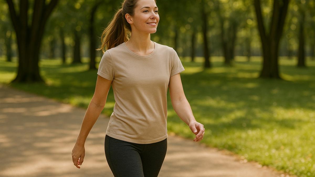 Медленная прогулка в парке