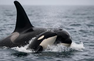 Норвежские ученые наблюдали рождение детеныша косатки в открытом море — впервые в истории
