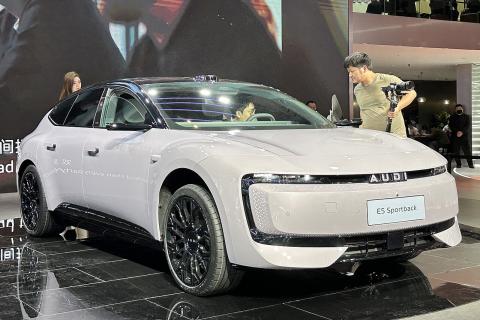 Audi и SAIC представили электрокар E5 Sportback с запасом хода до 700 км