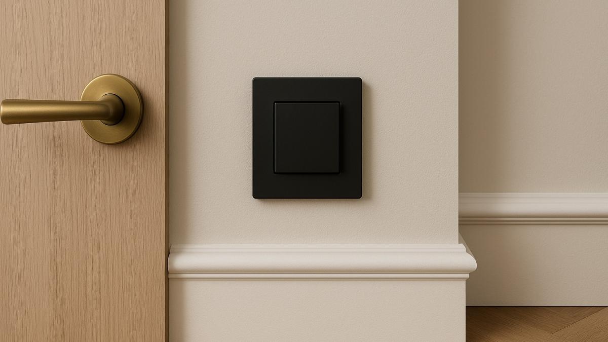 дверная ручка, выключатель, плинтус дверная ручка, выключатель, плинтус