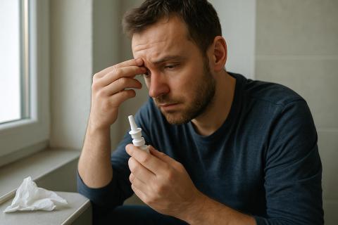 Врач Дарья Евдокимова предупредила: сосудосуживающие капли нельзя применять дольше недели