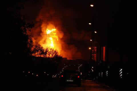 Воздушная тревога и перебои с электроснабжением в Одесской области после инцидента на энергетическом объекте