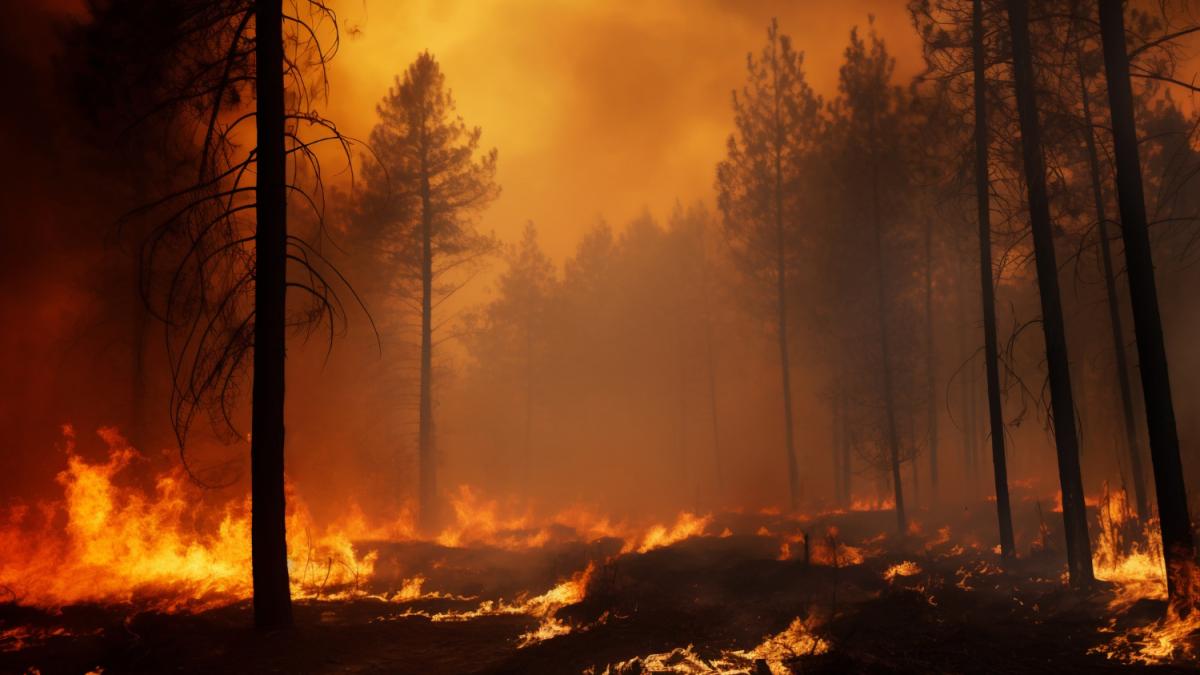 Лесной пожар