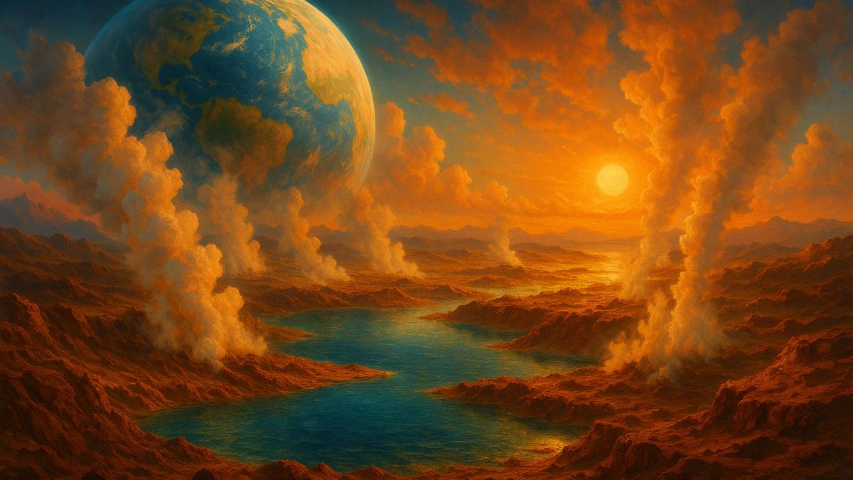 Древняя Земля и первые воды