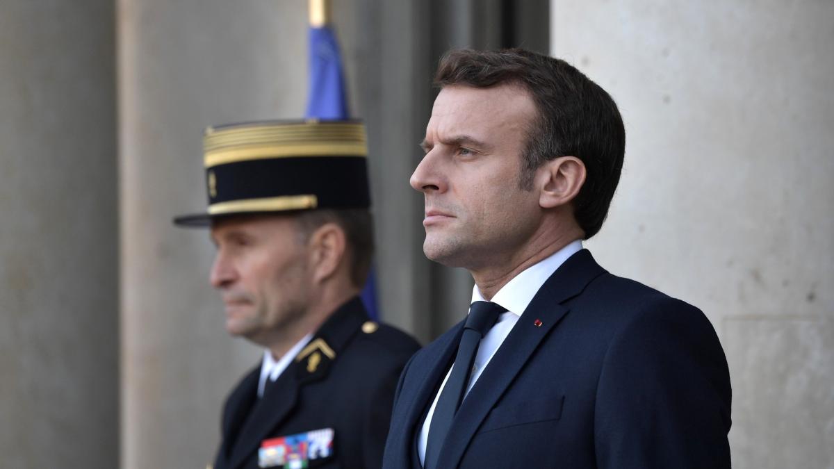 Президент Франции Эммануэль Макрон