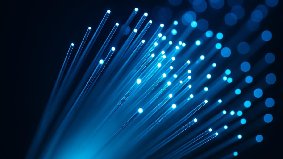 Оптоволокно — символ квантовой телепортации