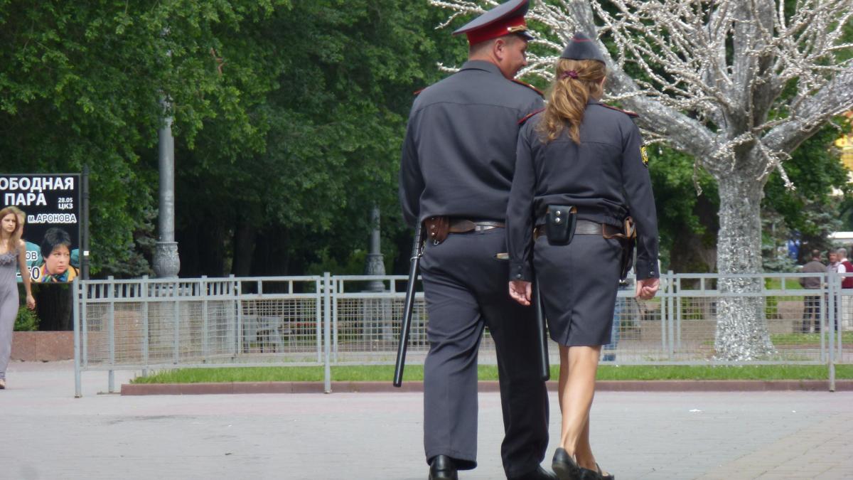 Полицейские